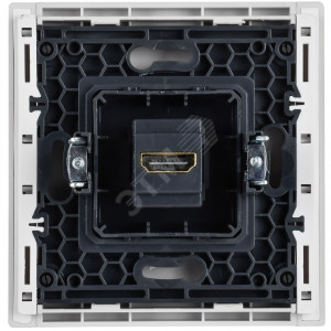 FORTE&PIANO Розетка HDMI FP240 белый IEK FP-H10-K01