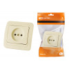 Розетка 2П 10А сл. кость 