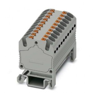 3002961, Клеммные колодки для DIN-рейки PTFIX 18X1,5-NS15AYE 1.5 mm2 DIN RAIL MNT
