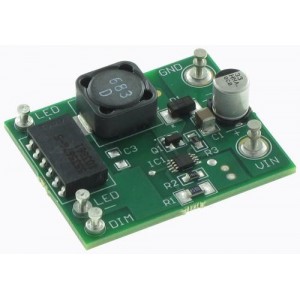 LM3401EVAL/NOPB, Средства разработки схем светодиодного освещения  LM3401 EVAL BOARD