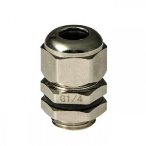 FBA13-08, Кабельный ввод ZTM-ELECTRO FBA13-08, никелированная латунь