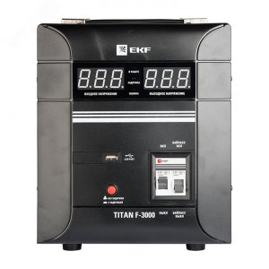 Стабилизатор напряжения напольный TITAN F-3000 PROxima stab-f-3000