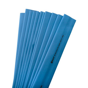 Термоусаживаемая трубка ТУТ нг 25/12,5 синяя в отрезках по 1м PROxima tut-25-g-1m