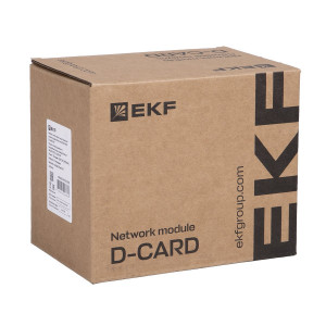 Модуль сетевой удал-нного расширения ввода и вывода Ethercat GR200-ECS D-CARD EKF GR200-ECS-DCD