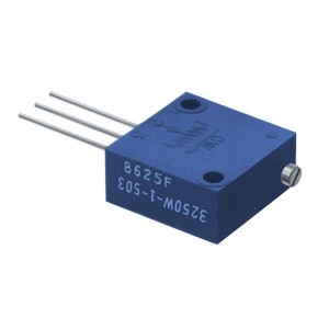 3250W-1-102, Подстроечные резисторы - сквозное отверстие 1Kohms 5% Square Sealed