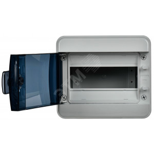 Корпус пластиковый КМПн-8 IP65 черн. прозр. дверь TEKFOR TF5-KP72-N-08-65-K03-K02