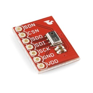 SEN-09721, Инструменты разработки датчика давления Barometric Pressure Sensor B/O MPL115A1