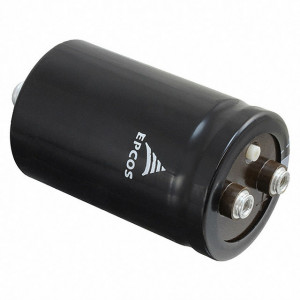 B43458A9108M000, Алюминиевый электролитический конденсатор 400В 1000мкФ 52*81 85°C M5. В комплект поставки конденсаторов, произведённых после 01.12.2018, гайки/шайбы не входят