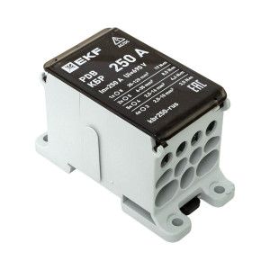Клеммный блок распределительный КБР 250A EKF kbr250-rus
