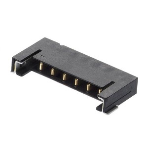 205338-0005, Проводные клеммы и зажимы 2mm Pico-Lock Hdr SR RA SrfMt PosLck 5Ckt