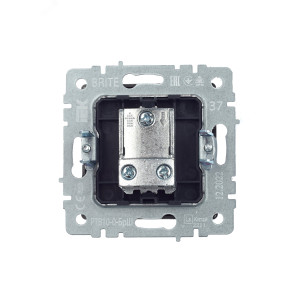 BRITE Розетка TV проходная РТВ10-0-БрШ шампань BR-A10-P-K37