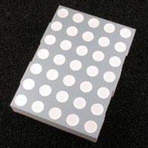 TA20-11EWA, Светодиодные дисплеи и аксессуары Dot Matrix Red 625nm Common Anode