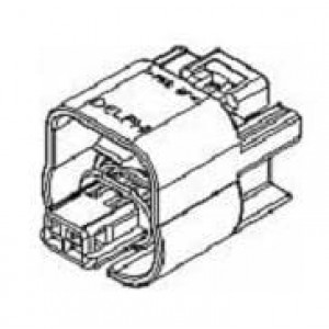 15336004-B, Автомобильные разъемы CONN GT 150 2W FMALE ASSY