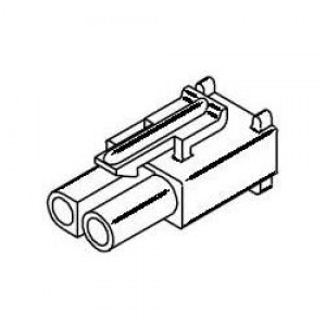 19-09-1026, Штыревые и гнездовые соединители 2 POS RECEPTACLE