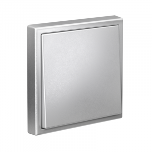 ARTGALLERY 1-клавишный ВЫКЛЮЧАТЕЛЬ, 10АХ, механизм, быстрозажимные клеммы, АЛЮМИНИЙ GAL000311S