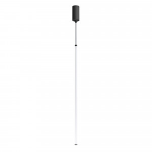 Светильник SP-JEDI-HANG-R18-10W Warm3000 (BK, 360 deg, 230V) 039538, Подвесной светильник. Мощность 10 Вт, св. поток 400 лм, 40 лм/Вт, теплый 3000 K, CRI>85, угол 360°, напряжение питания 230 В. Черный круглый корпус из алюминия, рассеиватель акрил, степень защиты IP20. Размер: диаметр 18 мм, длина 816 мм, размер чаши: диа