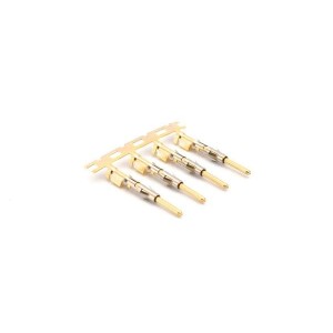 SP14M2F, Стандартные цилиндрические контакты Pin Contact, Stamped, Size 16,Gold Flash over Nickel, Wire Range 2.0-2.5mm , 16-14 AWG, with 3 Tangs