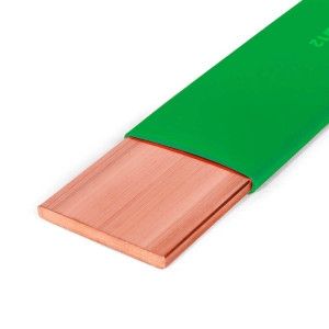 Трубка термоусадочная ТТШ-10-75/30 зел, Высоковольтная термоусадочная трубка для изоляции шин напряжением до 10 кВ, коэф.усадки 2,5:1