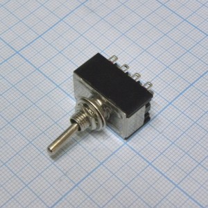 MTS-402-A-1, Тумблер ON-ON 4 группы контактов 3А, 250В