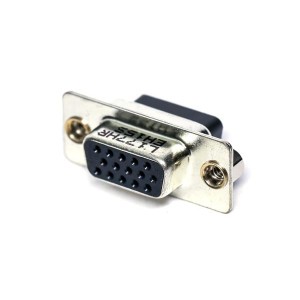 L177HREH15S, Соединители с высокой плотностью контактов D-Sub 15P Sz E Recpt Hsng Rear Insert 4-40