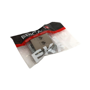 Механизм розетки RJ45 - 2шт, (cat5), шампань Эпика EKF UP1-SOC-2RJ45-5