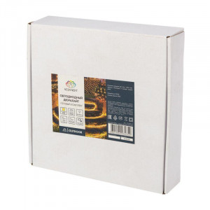 Шнур светодиодный Дюралайт фиксинг 2Вт 24LED/м тепл. бел. 10м 121-326-10