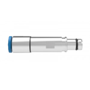 Вилочный пневмо-контакт DMPCM-OD4.0, Вилочный пневматический контакт, для вставок DMP-003-V2, диаметр шланга 4.0 мм, до 10 bar/116 psi, поликарбонат