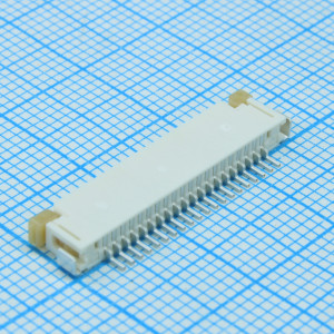 522072060, Соединитель FPC 20 контактов шаг 1мм угловой SMD лента на катушке