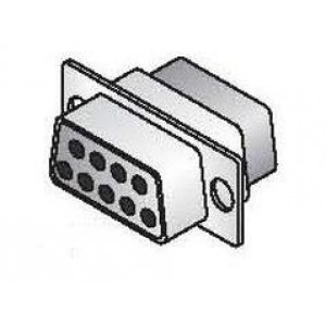 156-1425-E, Стандартные соединители D-Sub  D-SUB CRIMP FEMALE 25P TIN SHELL PLATE