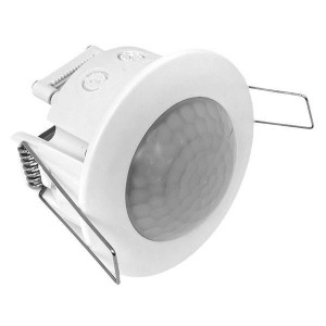 Датчик движения (ИК) MS-100 (ДД) встраив. 1200Вт 360град. до 6м IP20 dd-ms-100