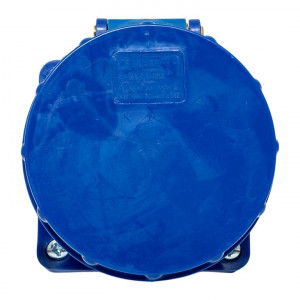 Розетка стационарная наружная 133 2Р+РЕ 63А 220В IP67 EKF