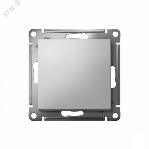 Переключатель проходной 1-кл. СП AtlasDesign 10А IP20 (сх. 6) 10AX механизм алюм. SE ATN000361