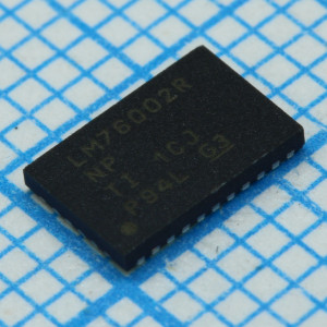 LM76002RNPR, Преобразователь импульсный синхронный понижающий 3.5В...60В 2,5А -40°С...+125°С 30-WQFN