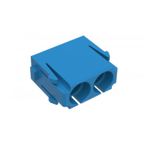Пневматическая контактная вставка DMP-002, Контактная вставка, для пневмошлангов, 2 полюса, типоразмер модульный, диаметр шлангов 6мм