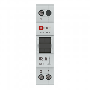 Переключатель трехпозиционный 1п 63А ТПС-63 PROxima TPS163