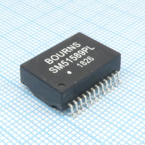 SM51589PEL, LAN трансформатор 10/100/1000 BASE TX