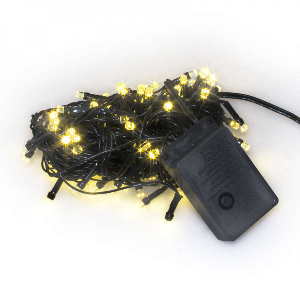 Изображение товара Гирлянда Кристалл DC-ILD120-CGL 120LED 12м 220В с контроллером золото Shlights