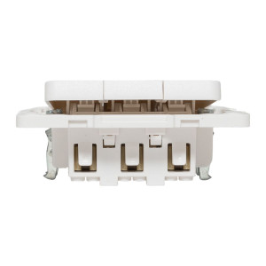 Выключатель 3-кл. Стокгольм 10А механизм бел. PROxima EYV10-024-10