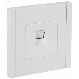 FORTE&PIANO Розетка компьютерная RJ45 кат.6 FP231 белый IEK FP-K10-2-K01