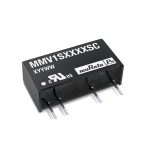 MMV1S0524SC, Преобразователи постоянного тока в постоянный с изоляцией 1W 5Vin 24Vout 41.7mA SIP S/C