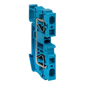 Колодка клеммная пружинная JXB-ST-6 52А синяя PROxima plc-jxb-st-6-blue