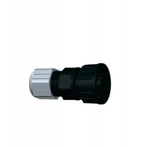 CD-09BFFA-SL7001, Стандартный цилиндрический соединитель 9PIN F CONN F PIN