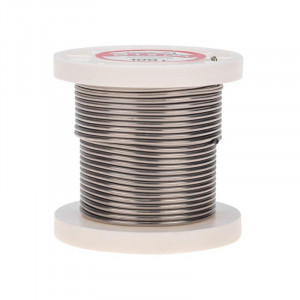 Припой ПОС-61   1.5мм  100 гр. катушка, Припой проволочный без канифоли REXANT (олово 61%, свинец 39%), катушка