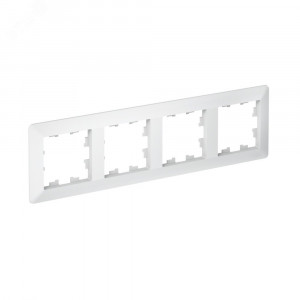 ATLASDESIGN AIR 4-постовая РАМКА, ЛОТОС/дымчатый белый ATN221304