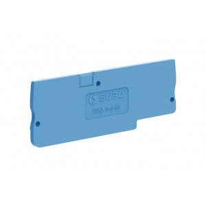 Боковая крышка TPK2.5-4-BU-EA, Крышка боковая, для клемм TPK2.5-4…, цвет: синий