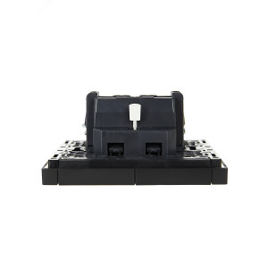 Выключатель 2-кл. СП FORTE&PIANO 10А FP105 черн. IEK FP-V20-0-10-1-K02