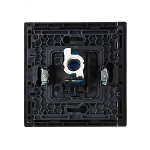 FORTE&PIANO Розетка компьютерная RJ45 кат.6 FP131 черный IEK FP-K10-2-K02