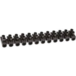 Колодка клеммная 1.5х6кв.мм 12 пар NTB-UPP-S12-5/BL полипропилен черн. 71012