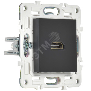 SKANDY Розетка HDMI SK-H01Bl черный IEK SK-H10-K02