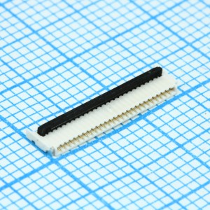 5034802600, Коннектор  FPC 26 контактов шаг 0.5мм угловой для поверхностного монтажа лента на катушке